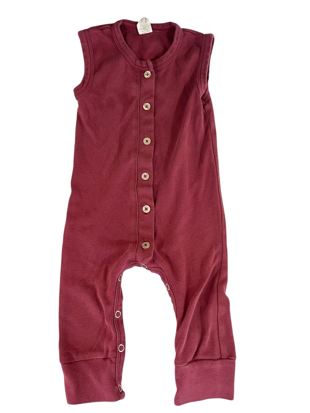 kate quinn Bundle/Lot of Maroon onesie, teal pants, yellow sloth pants 12-18 mo - Picture 2 of 16